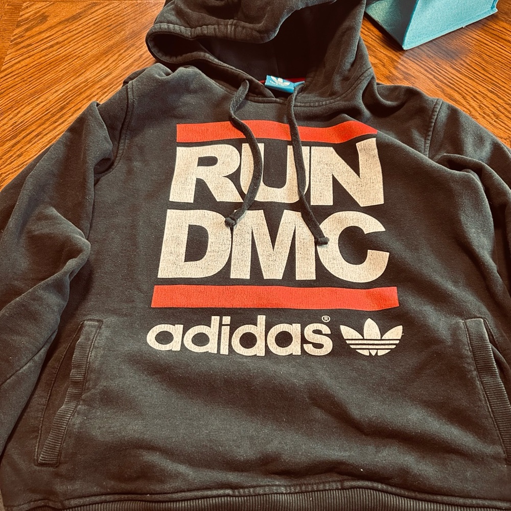 Adidas Run DMC Black Hoodie